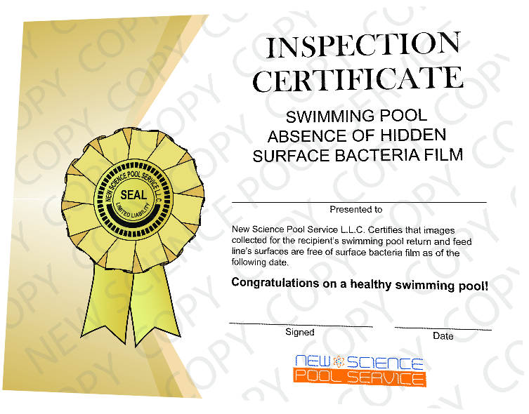 Inspection Certificate Image
